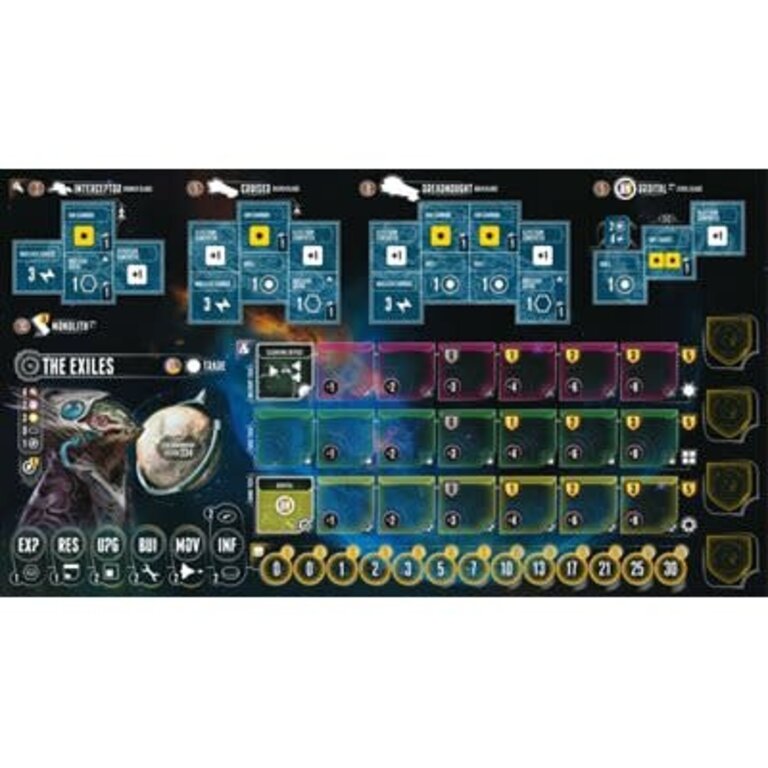 Eclipse - Second Dawn for the Galaxy - Species Pack Outcasts (Anglais)