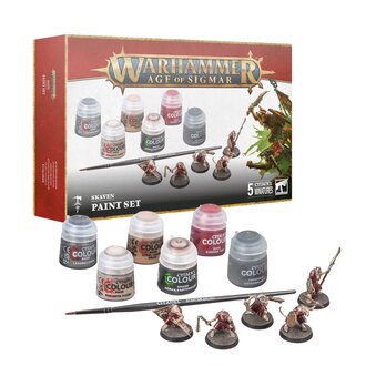 Warhammer Age Of Sigmar - Skavens + Paint Set