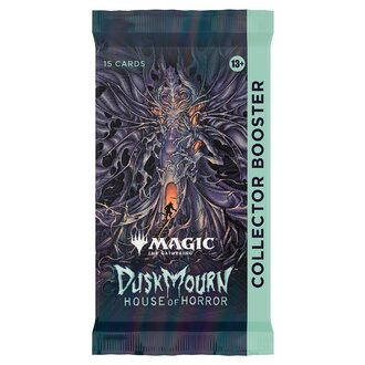 Magic the Gathering Duskmourn - House of Horror - Collector Booster (Anglais) Magic the Gathering Duskmourn - House of Horror - Collector Booster (Anglais)