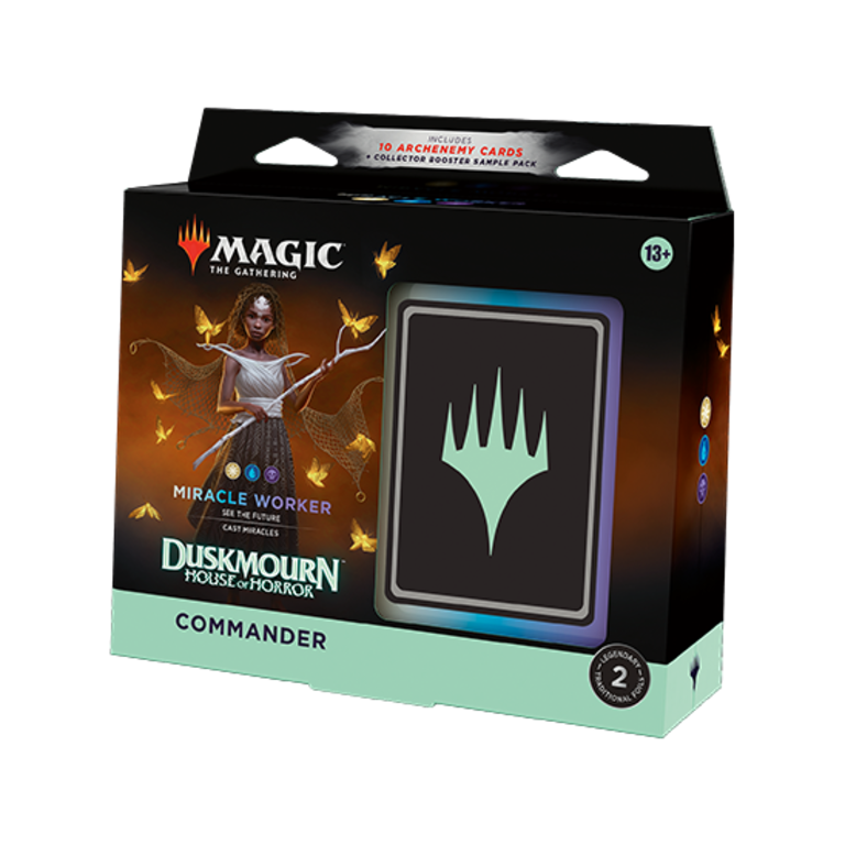 Magic the Gathering Duskmourn - House of Horror - Commander Deck - Miracle Worker (Anglais)