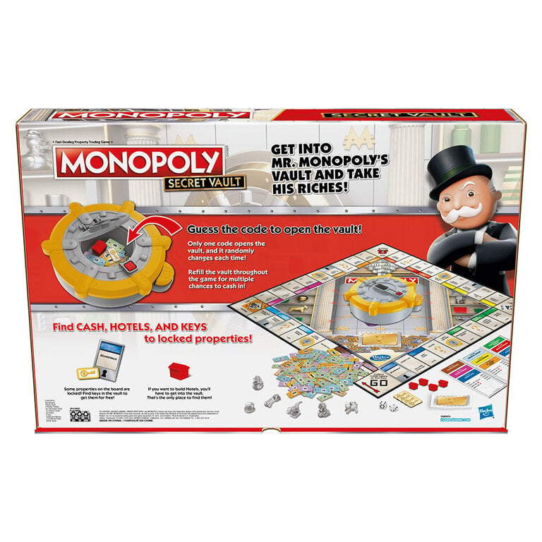 Monopoly - Secret Vault (Anglais)