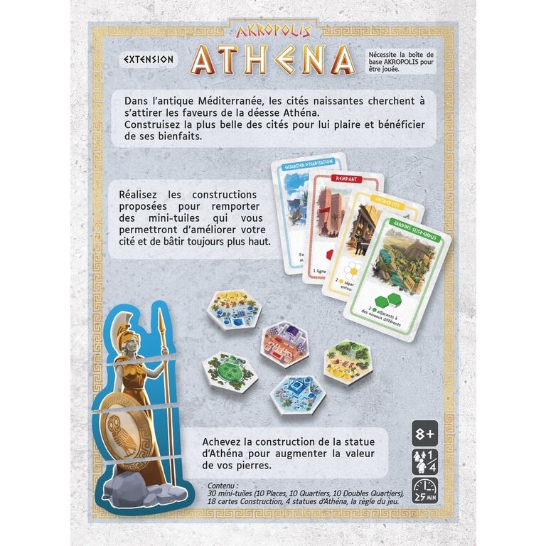 Akropolis - Athena (Français) [PRÉCOMMANDE]