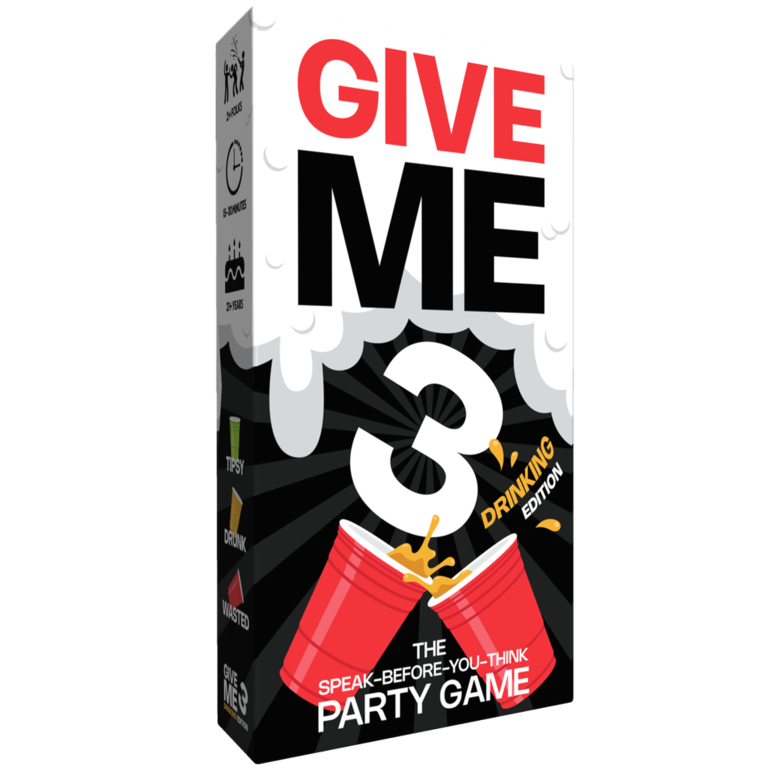 Give Me 3 - Drinking Edition (Anglais)