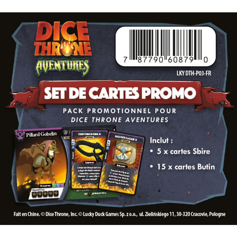 Dice Throne Aventures - Pack d'extension (French) [PREORDER]