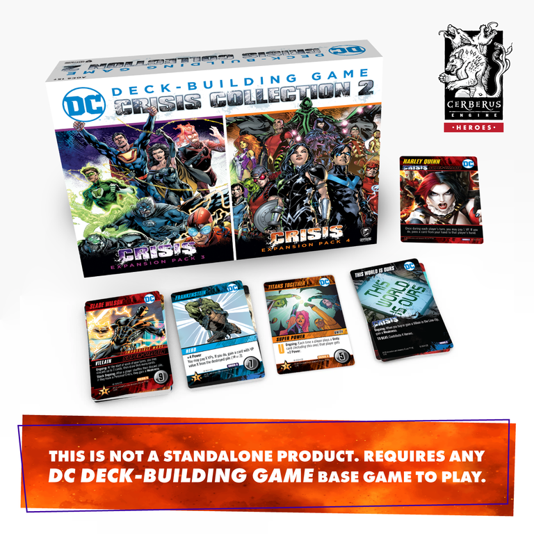 DC Comics - Deck Building Game - Crisis Collection 2 (Anglais)