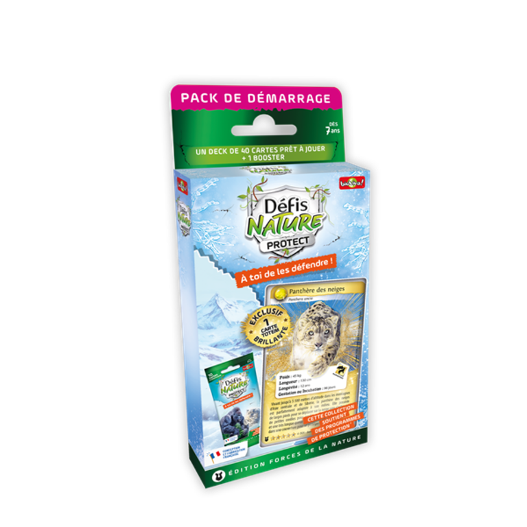 Défis Nature Protect - Pack de démarrage - Panthère des neiges (Français)