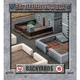 Galeforce Nine Battlefield in a Box - Backyards - 4 unités Galeforce Nine Battlefield in a Box - Backyards - 4 unités