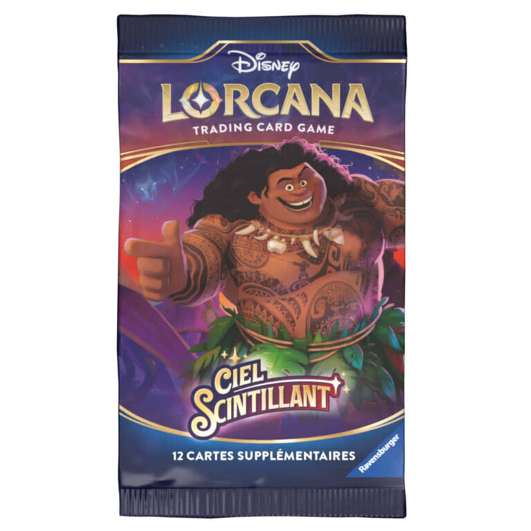 Ravensburger Disney Lorcana - Ciel Scintillant - Boosters (Français)
