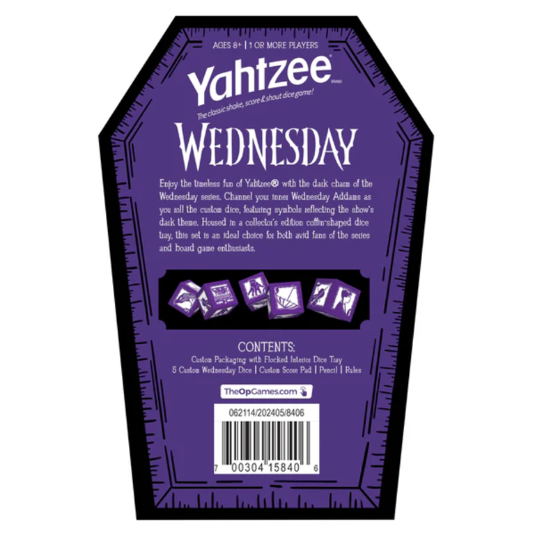 Yahtzee - Wednesday (Anglais)