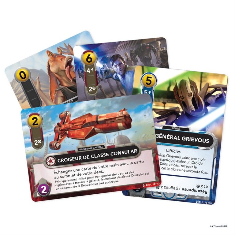 Star Wars - The Deck Building Game - Clone Wars (Français)
