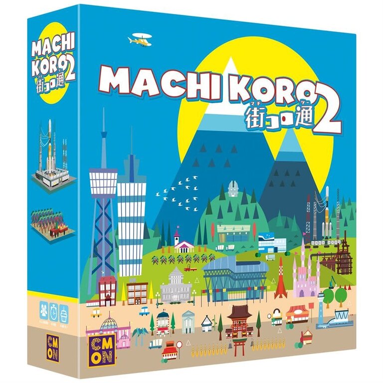 CMON Machi Koro 2 (Français) [PRÉCOMMANDE]