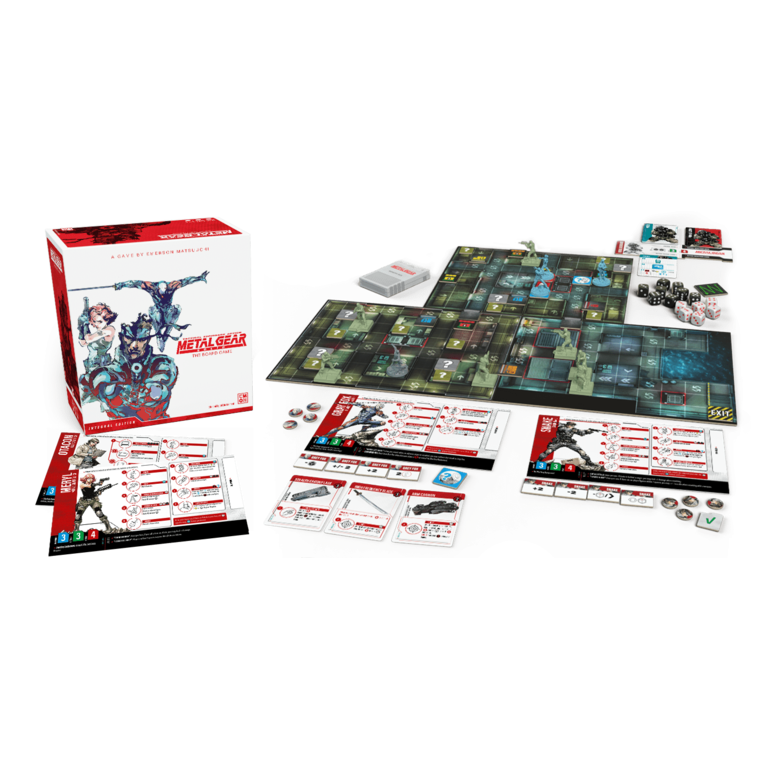 CMON Metal Gear Solid - The Board Game (Anglais) [PRÉCOMMANDE]