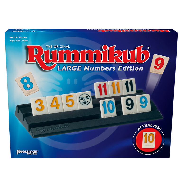 Rummikub - Large Numbers (Anglais)