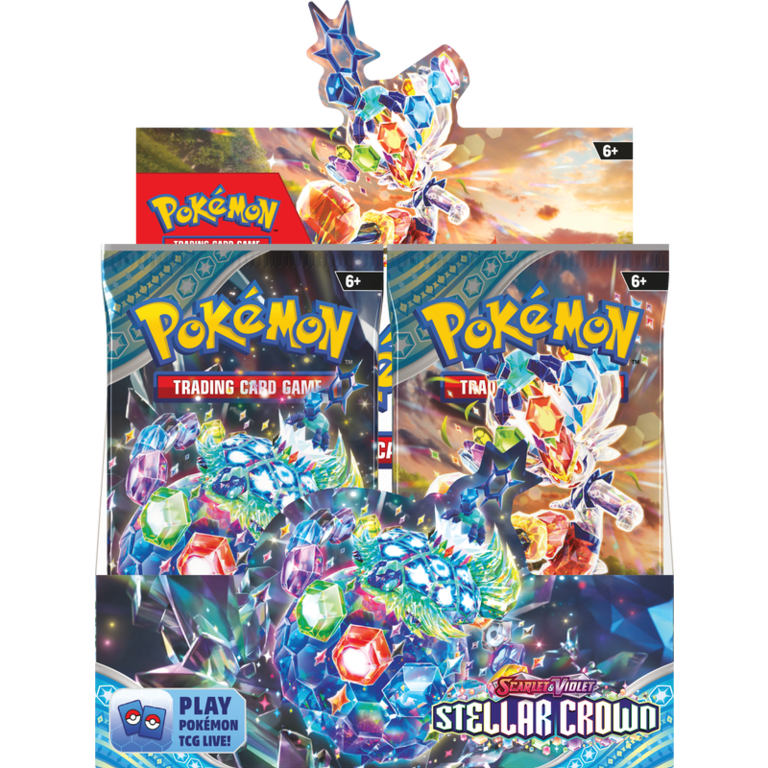 Pokémon Pokémon - Scarlet & Violet (7) - Stellar Crown - Booster Box (Anglais)*