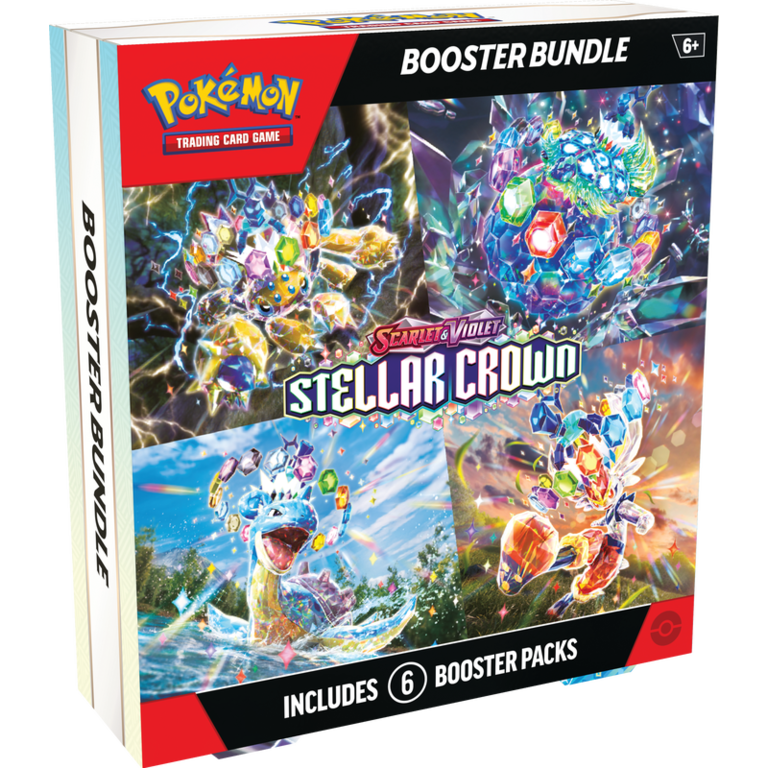 Pokémon Pokémon - Scarlet & Violet (7) - Stellar Crown - Booster Bundle (Anglais)*