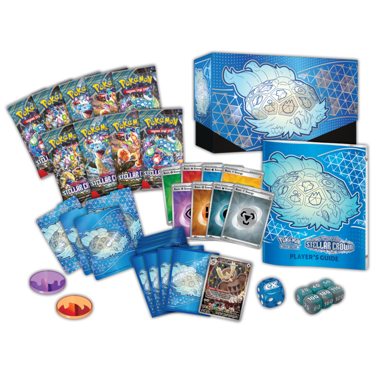 Pokémon Pokémon - Scarlet & Violet (7) - Stellar Crown - Elite Trainer Box (Anglais)