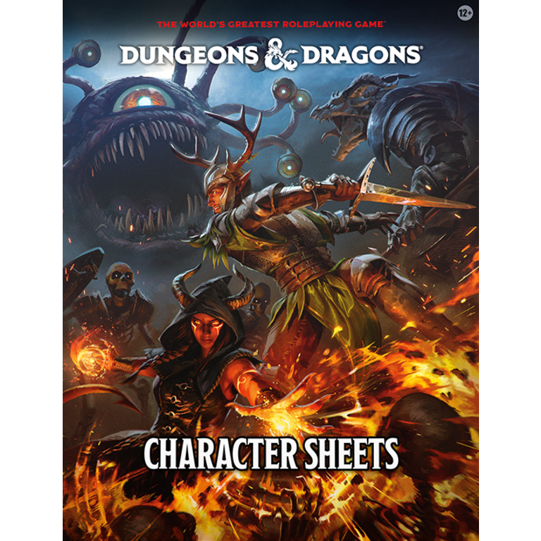 Dungeons & Dragons Dungeons & Dragons 5th edition - Character Sheets - 2024