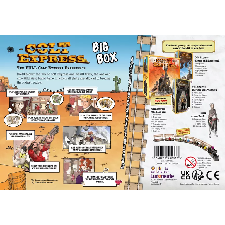 Colt Express - Big Box - 10th Anniversary Edition (Anglais)