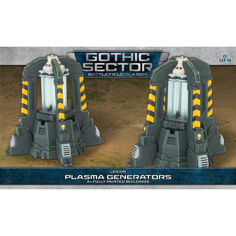 Galeforce Nine Battlefield in a Box - Gothic Sector - Legion - Plasma Generators