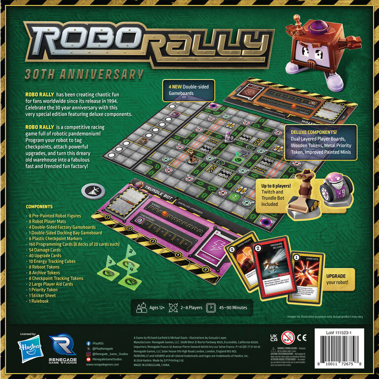 Robo Rally - 30th Anniversary (Anglais)