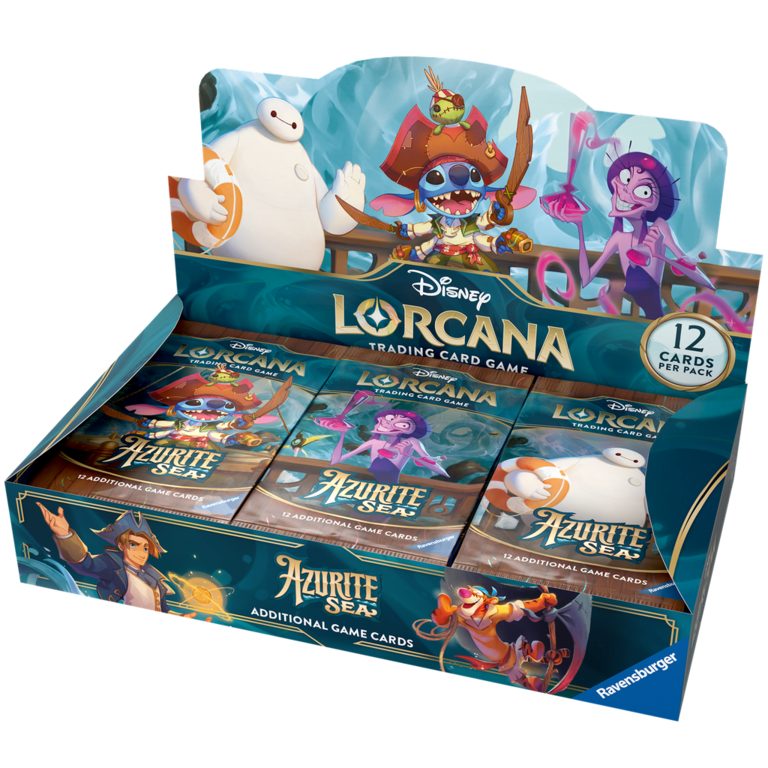 Ravensburger Disney Lorcana - Azurite Sea - Booster Box (Anglais)