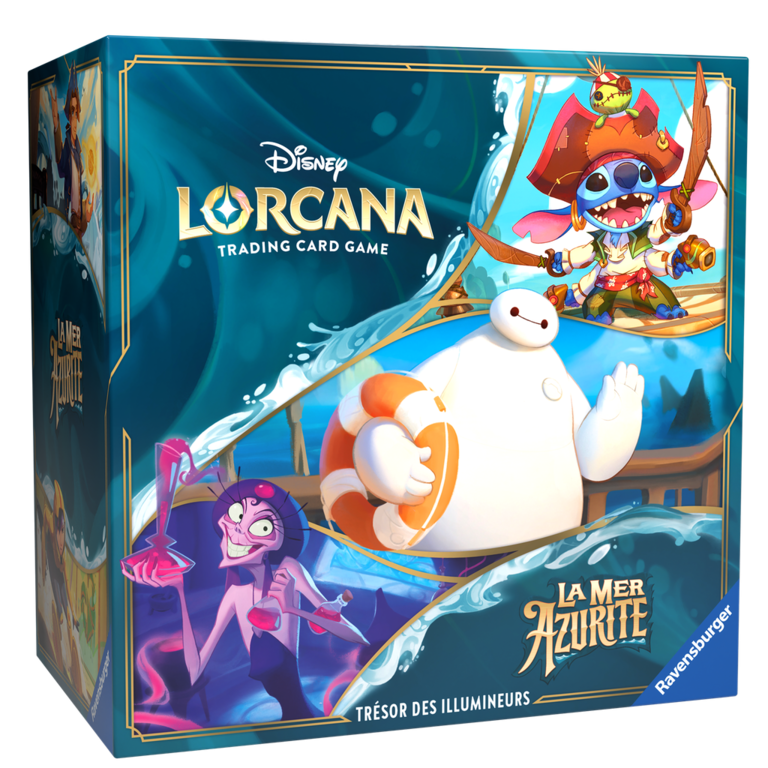 Ravensburger Disney Lorcana - La mer d'Azurite - Boîte de boosters (French)
