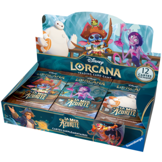 Ravensburger Disney Lorcana - La mer d'Azurite - Boîte de boosters (Français)