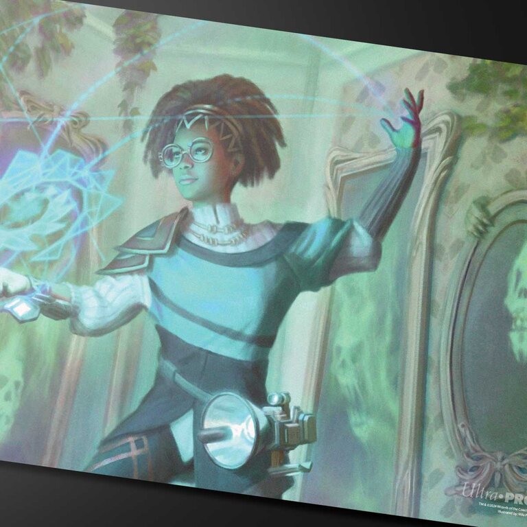 Ultra Pro (UP) - Playmat - Duskmourn - Zimone, Mystery Unraveler*