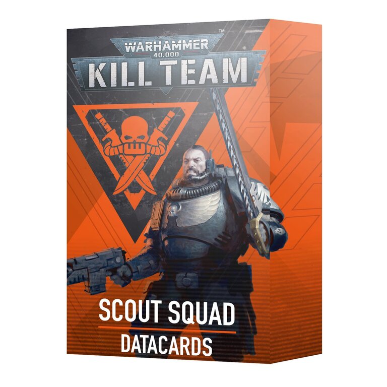 Kill Team - Space Marine Scout Squad Datacards (Anglais)*