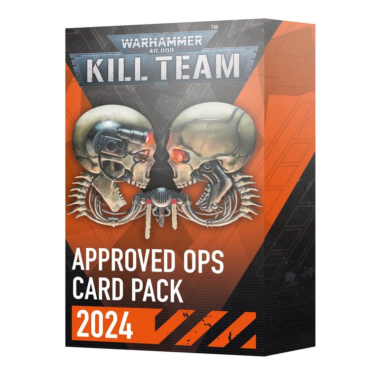 Kill Team - Approved Ops Card Pack 2024 (Anglais)