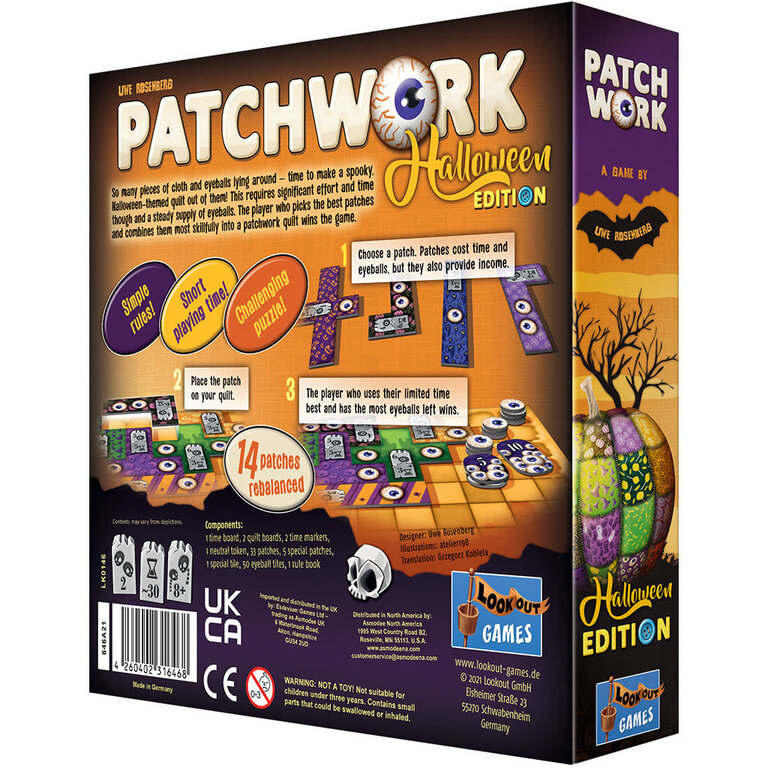 Patchwork - Halloween (Anglais)