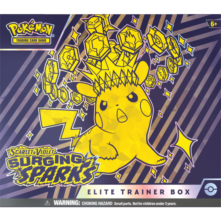 Pokémon Pokémon - Scarlet & Violet (7) - Surging Spark - Elite Trainer Box (Anglais)