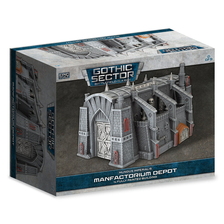 Galeforce Nine Battlefield in a Box - Gothic Sector - Mundus Imperialis - Manufactorium Depot