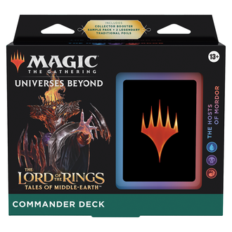Magic the Gathering The Lord of the Rings: Tales of Middle-Earth - Commander - The Hosts of Mordor (Anglais) Magic the Gathering The Lord of the Rings: Tales of Middle-Earth - Commander - The Hosts of Mordor (Anglais)