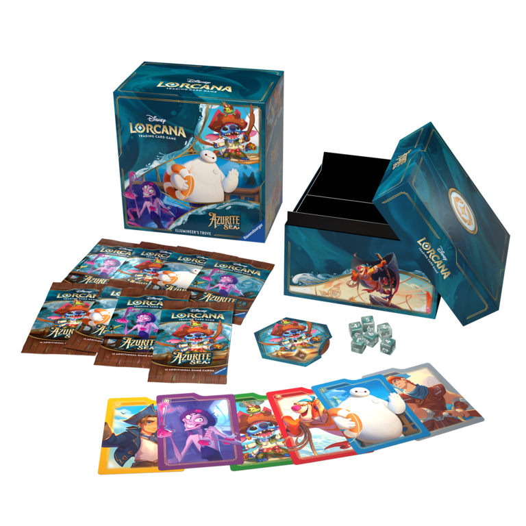 Ravensburger Disney Lorcana - Azurite Sea - Illumineer's Trove (Anglais)