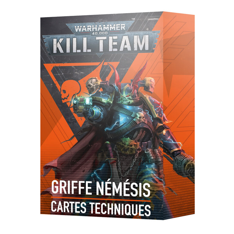 Kill Team - Nemesis Claw Datacards (Français)