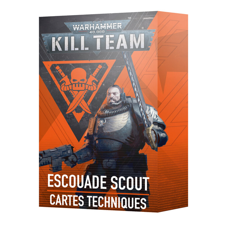 Kill Team - Space Marine Scout Squad Datacards (Français)