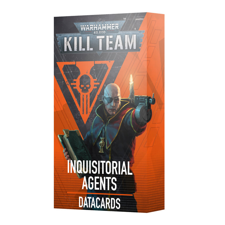Kill Team - Inquisitorial Agents Datacards (Anglais)