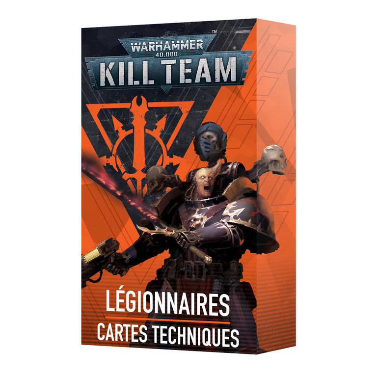 Kill Team - Chaos Space Marine Legionaries Datacards (Français)*
