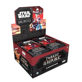 Star Wars Unlimited - Twilight of the Republic - Booster Box (Anglais)