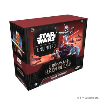 Star Wars Unlimited - Crépuscule de la République - Boite de Prerelease (Français)