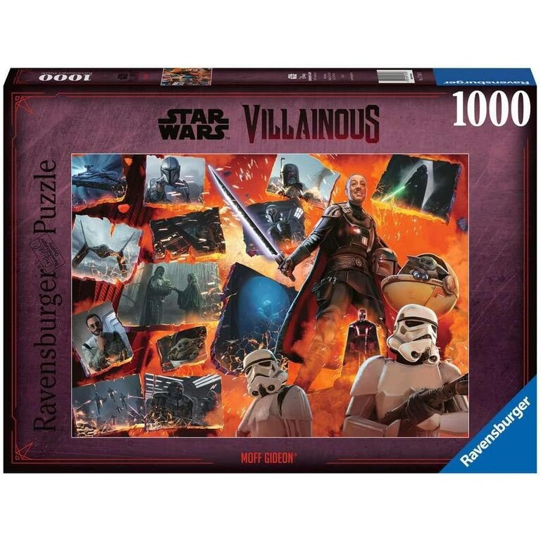 Ravensburger Star Wars Villainous - Moff Gideon - 1000 pièces