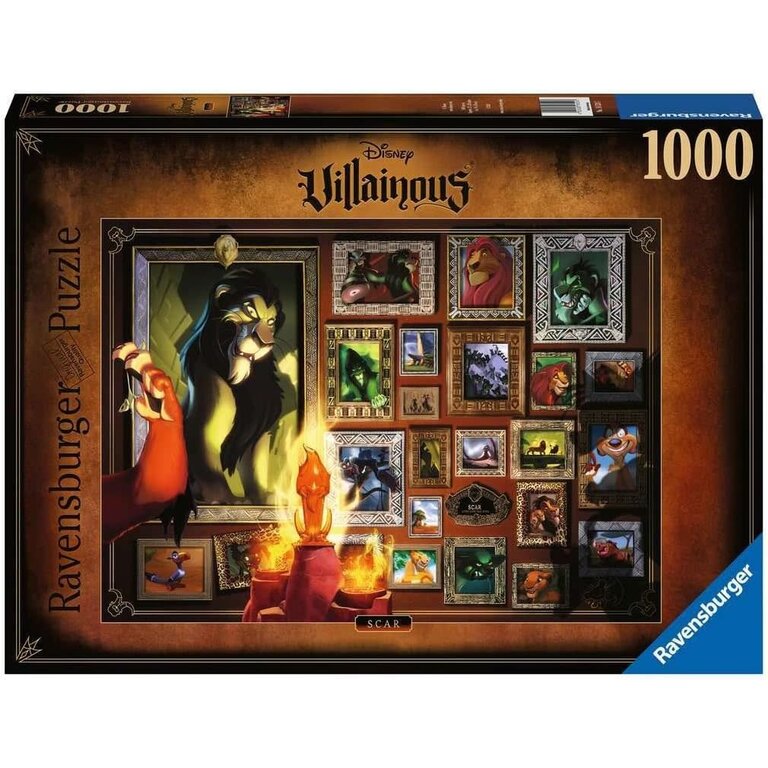 Ravensburger Disney Villainous - Scar - 1000 pièces