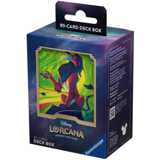 Ravensburger Disney Lorcana - Azurite Sea - Deck Box A - Scar