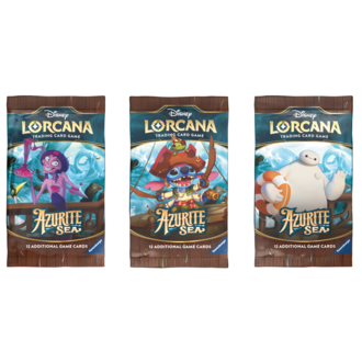 Ravensburger Disney Lorcana - Azurite Sea - Booster (Anglais)