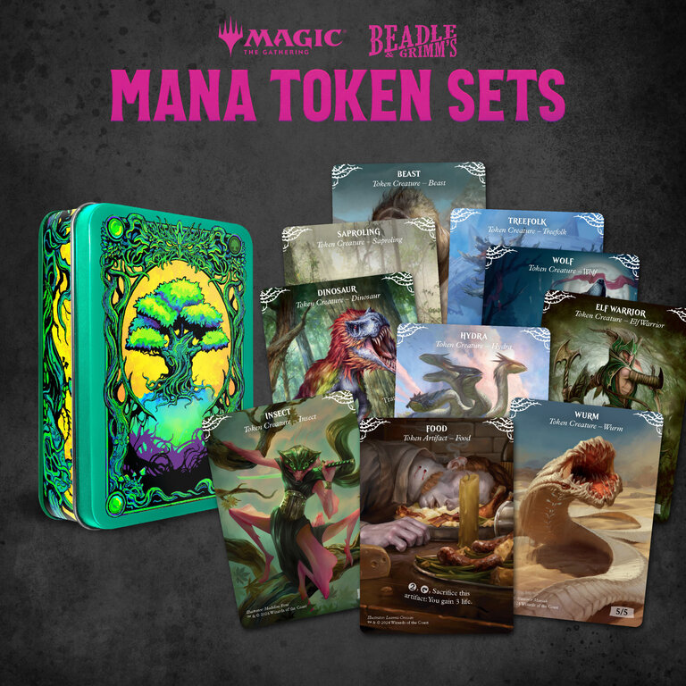 Beadle & Grimm's Beadle & Grimm's - MTG Mana Token Set - Green*