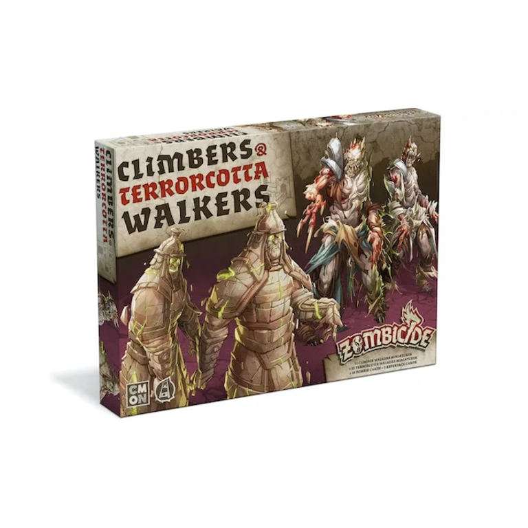 CMON Zombicide - White Death - Climbers & Terrorcotta Walkers (Multilingue)