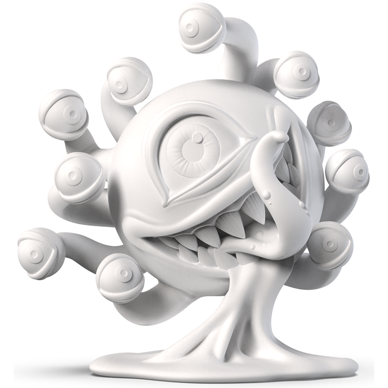 Dungeons & Dragons Kidrobot Resin - D&D Beholder 7" Blank