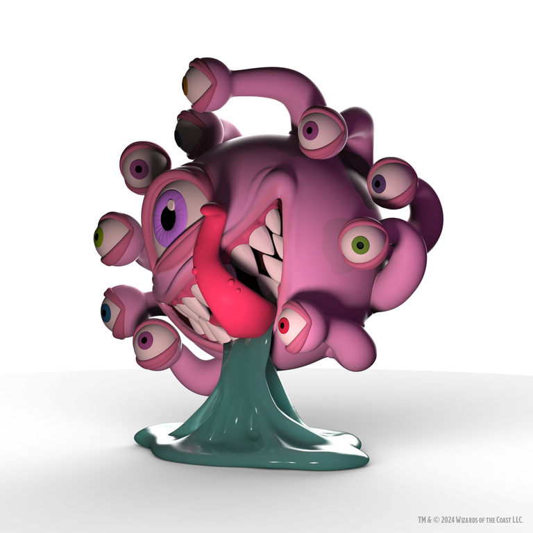 Dungeons & Dragons Kidrobot Resin - D&D Beholder 7" Glow-in-the-Dark