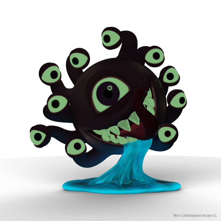 Dungeons & Dragons Kidrobot Resin - D&D Beholder 7" Glow-in-the-Dark